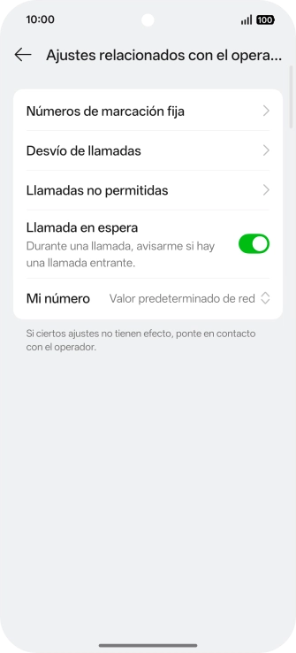 Pulsa el indicador junto a 