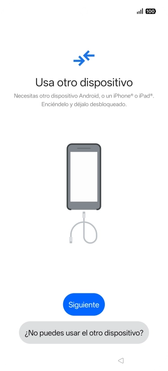 Pulsa Siguiente.