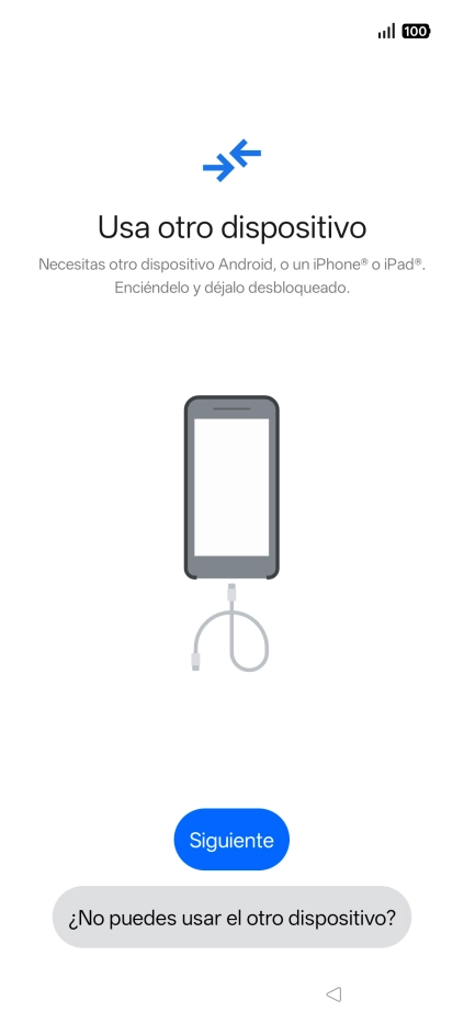 Pulsa Siguiente.