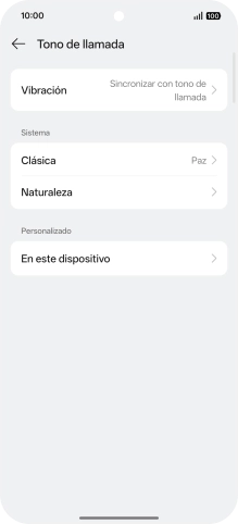 Pulsa la categoría deseada.