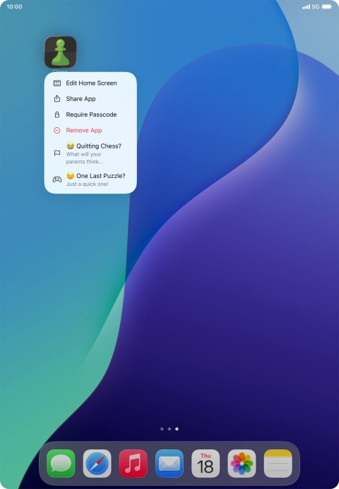 Press Require Passcode.