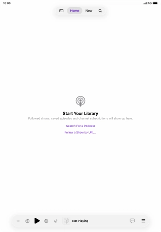 Slide your finger upwards starting from the bottom of the screen to return to the home screen. Slide your finger upwards starting from the bottom of the screen to return to the home screen.