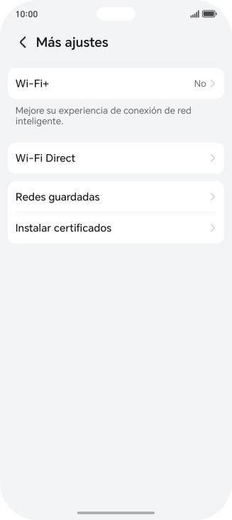 Pulsa Wi-Fi+. Pulsa Wi-Fi+.