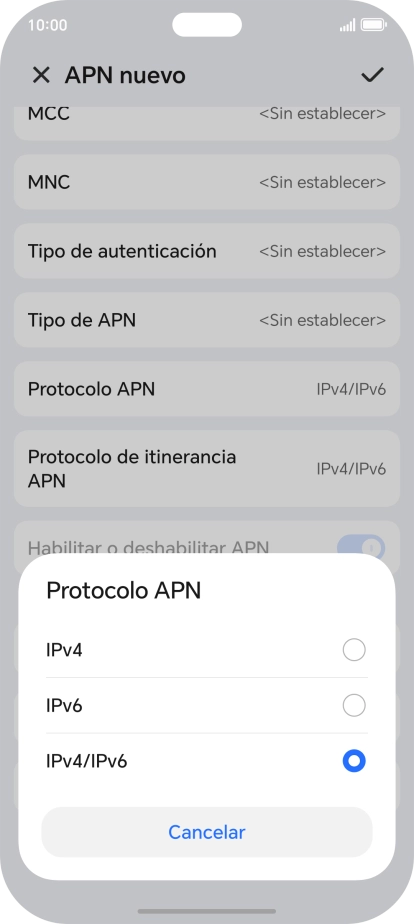 Pulsa IPv4.