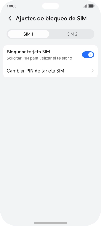 Pulsa el indicador junto a 