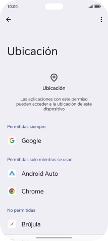 Pulsa la app deseada.