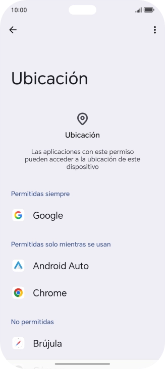 Pulsa la app deseada.