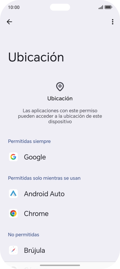 Pulsa la app deseada.