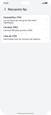 Pulsa Deshabilitar FDN. Pulsa Deshabilitar FDN.