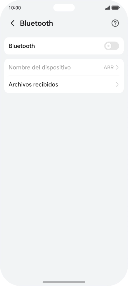 Pulsa el indicador junto a 