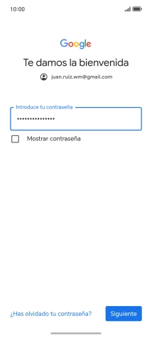 Pulsa Siguiente.