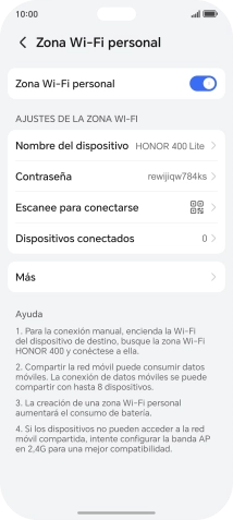 Desliza el dedo hacia arriba desde la parte inferior de la pantalla para terminar y volver a la pantalla de inicio.