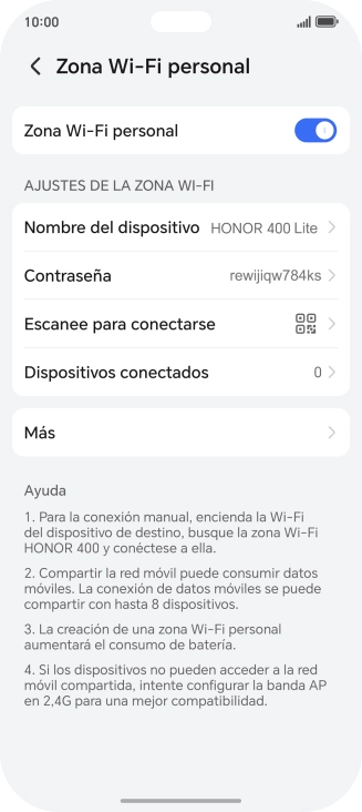 Desliza el dedo hacia arriba desde la parte inferior de la pantalla para terminar y volver a la pantalla de inicio.
