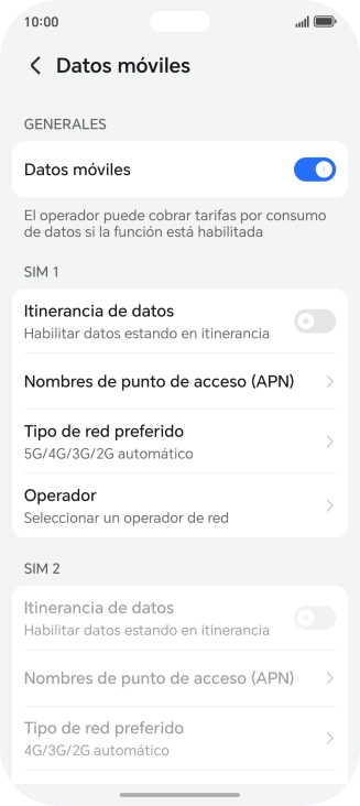 Pulsa el indicador junto a Pulsa el indicador junto a