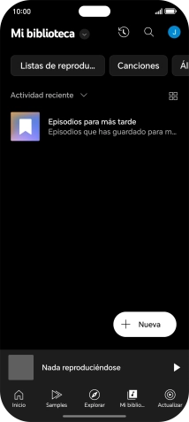 Pulsa la lista desplegable. Pulsa la lista desplegable.