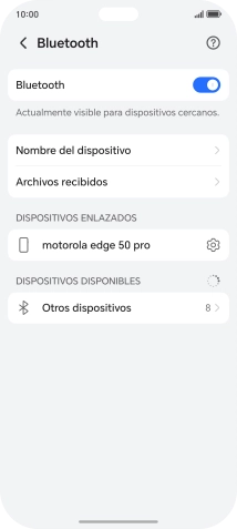 Desliza el dedo hacia arriba desde la parte inferior de la pantalla para terminar y volver a la pantalla de inicio.