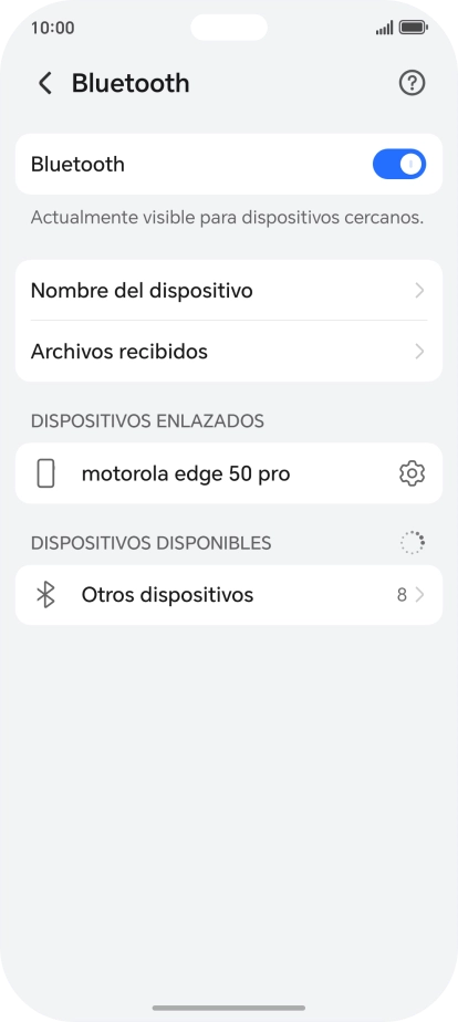 Desliza el dedo hacia arriba desde la parte inferior de la pantalla para terminar y volver a la pantalla de inicio.