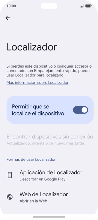 Desliza el dedo hacia arriba desde la parte inferior de la pantalla para terminar y volver a la pantalla de inicio.
