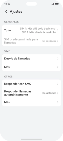 Pulsa Desvío de llamadas.