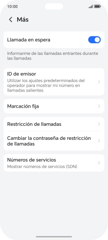 Pulsa el indicador junto a 