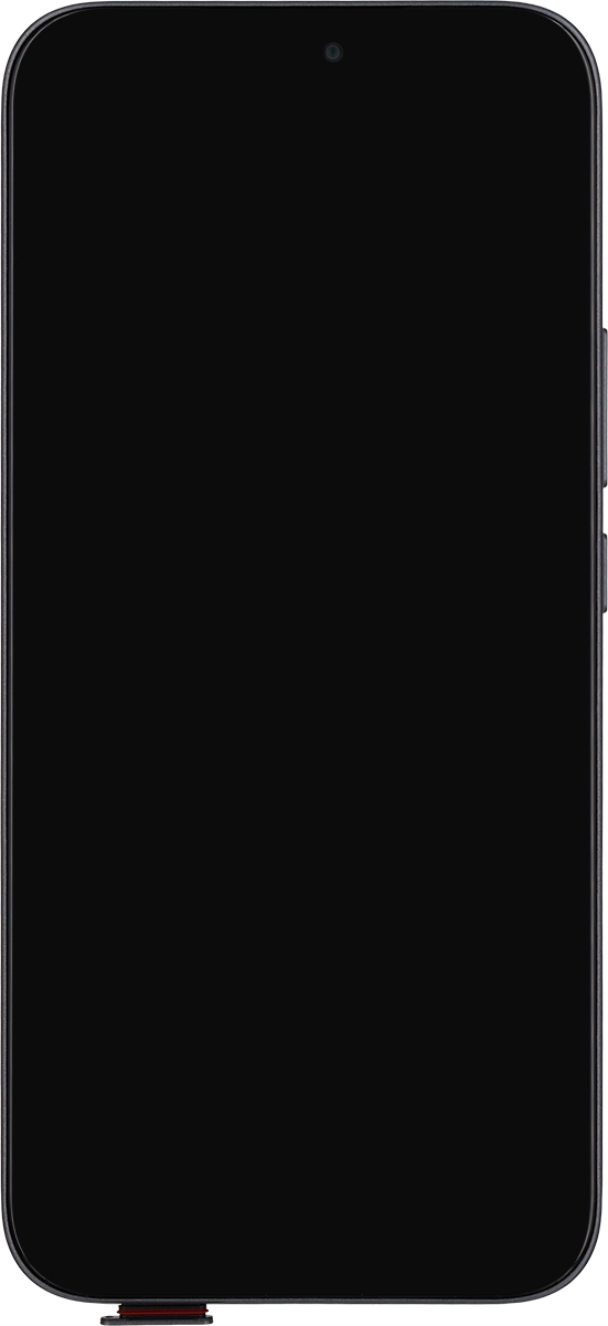 Retira el contenedor de la tarjeta SIM del teléfono.
