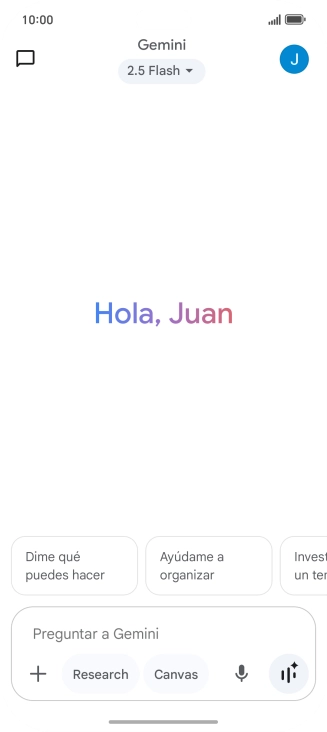Pulsa el icono de perfil. Pulsa el icono de perfil.