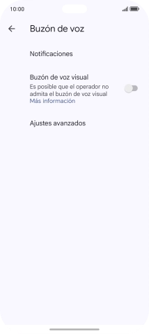 Pulsa Ajustes avanzados.