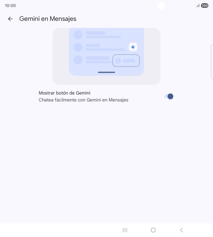Pulsa el indicador junto a 