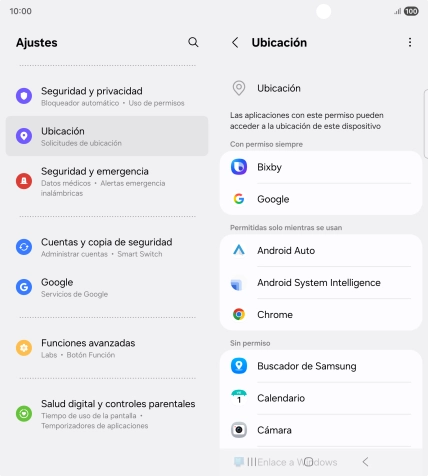 Pulsa la app deseada.