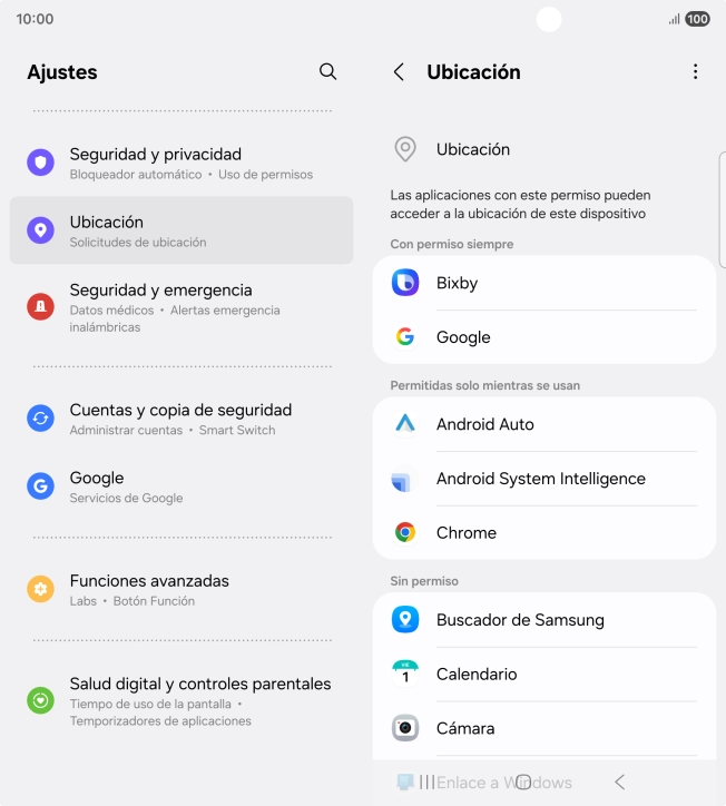 Pulsa la app deseada.