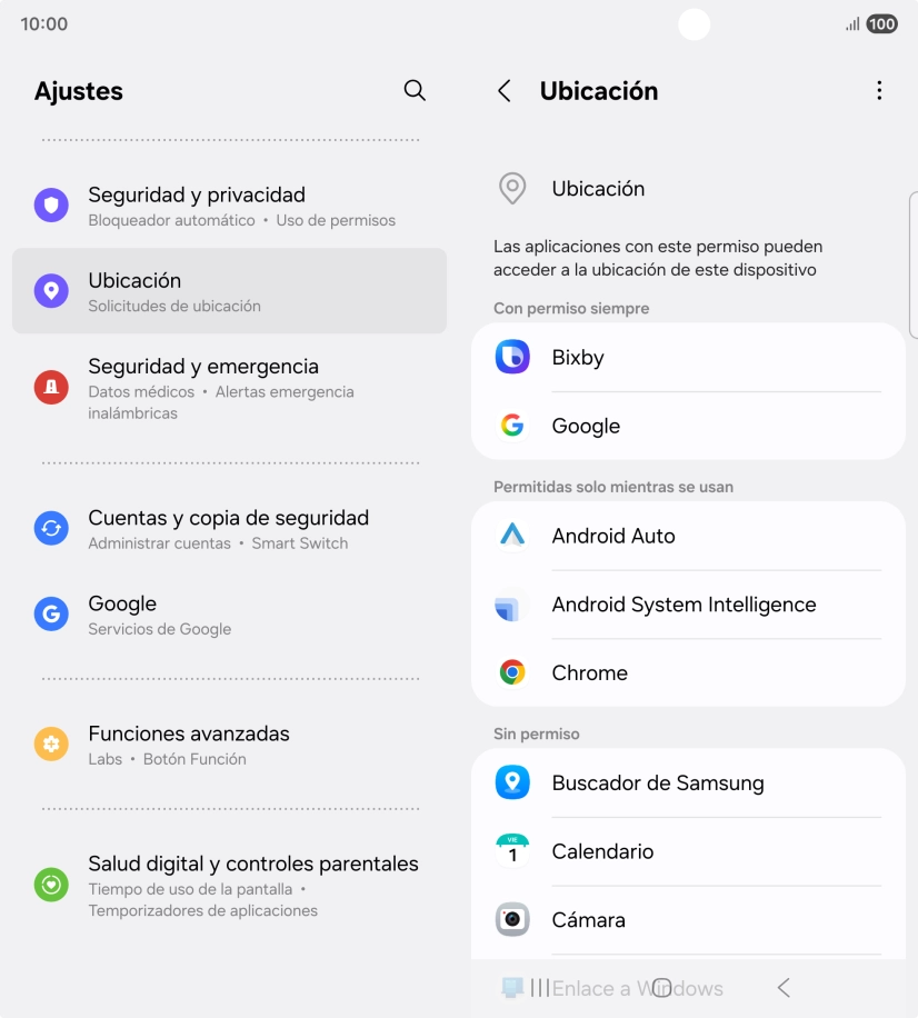 Pulsa la app deseada.