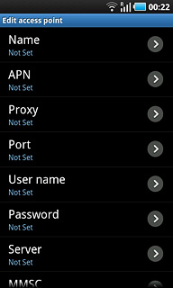 Press APN.Key in live.vodafone.com