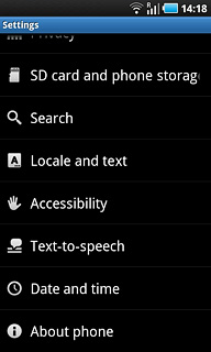 Press Date and time.