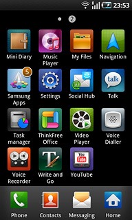 Press Music Player.