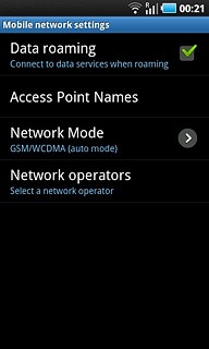 Press Access Point Names.