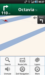 Press Exit Navigation.
