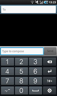 Press the required number.