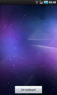 Press Set wallpaper.