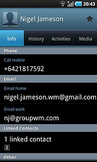 Press the required number.