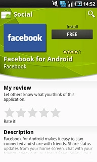 Press the field below Install.