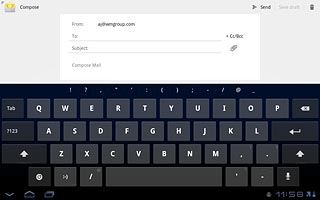 Press the settings icon.