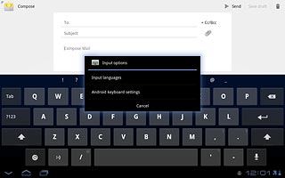 Press Android keyboard settings.