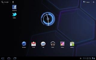 The battery charging icon indicates that the battery is charging.Further information: Charge the battery