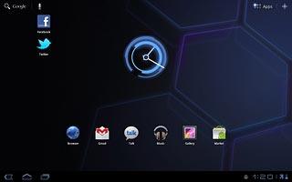 The Bluetooth icon indicates that Bluetooth is active.Further information:Activate or deactivate Bluetooth