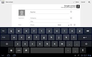 Press the picture icon next to the name.