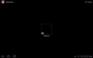 Go to the required folder.Press the required picture.