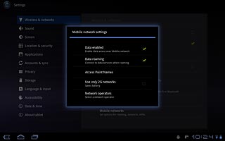 Press Access Point Names.