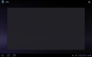 Press the menu icon.
