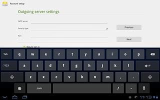 Press the drop down list next to Security type.