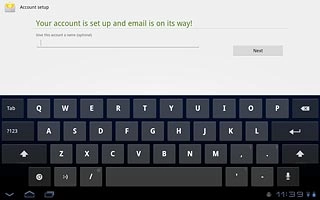Press Next.Wait while the device retrieves new email messages.